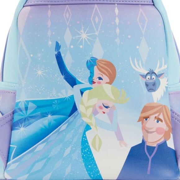 Loungefly Disney Frozen Queen Elsa Castle Mini Backpack NWT - Picture 5 of 16
